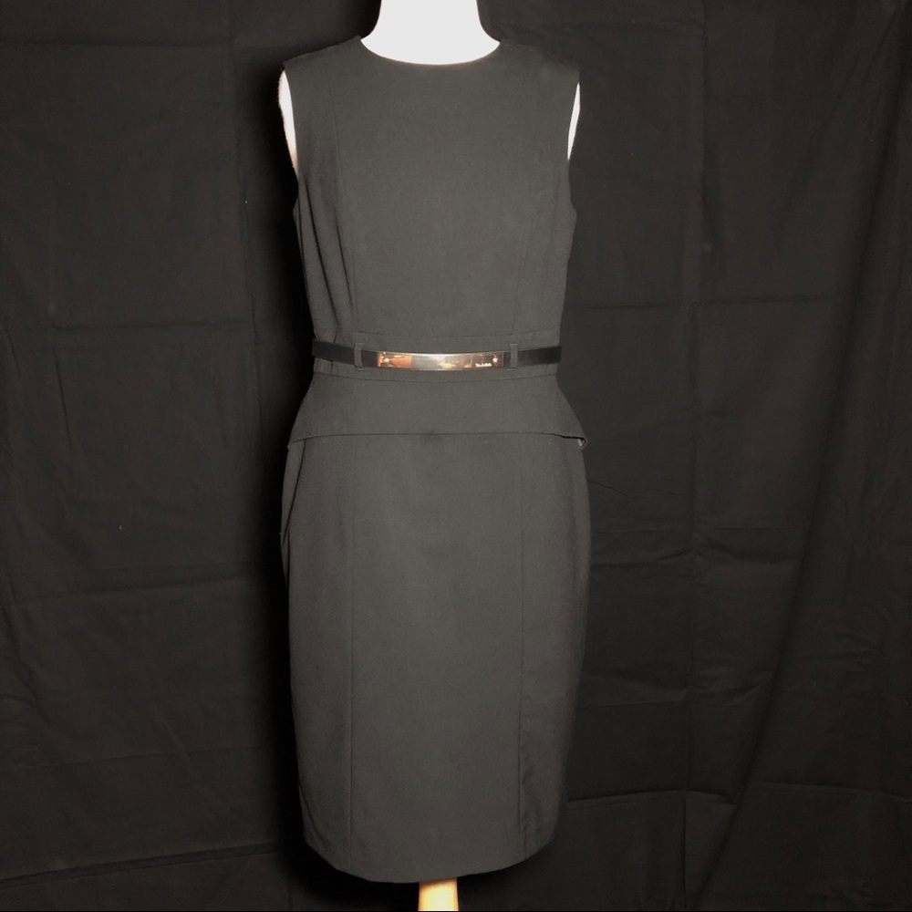 Calvin Klein Black Sheath Dress